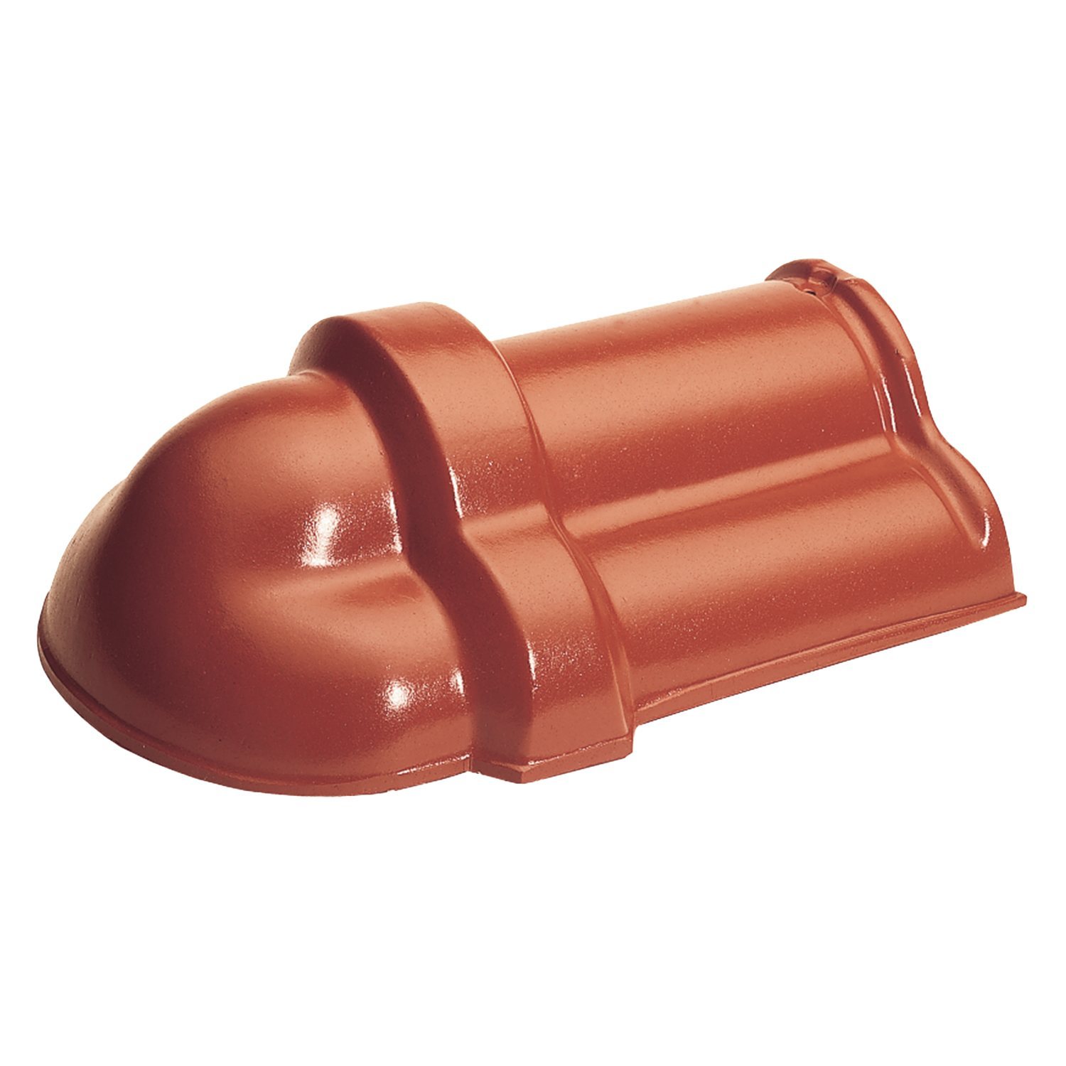 Röben Flandern plus Gratanfangsziegel Kleeblatt rot-engobiert