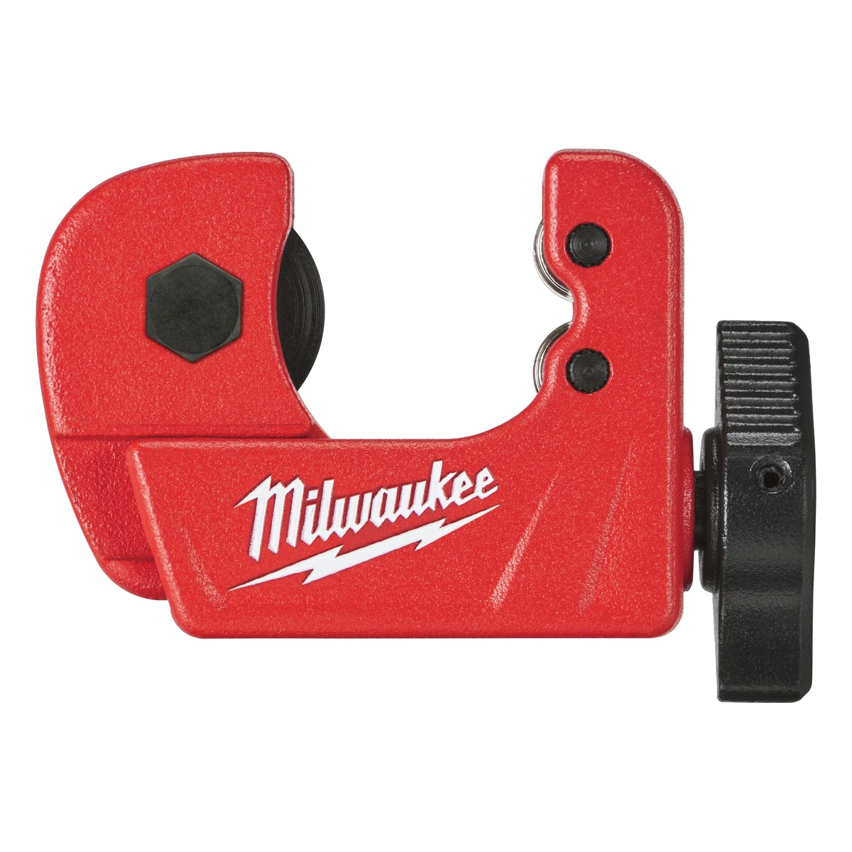 Milwaukee Mini-Rohrabschneider für Kupferrohr 3 bis 15 mm, Chrom-Stützrollen, patentierte Feststellung