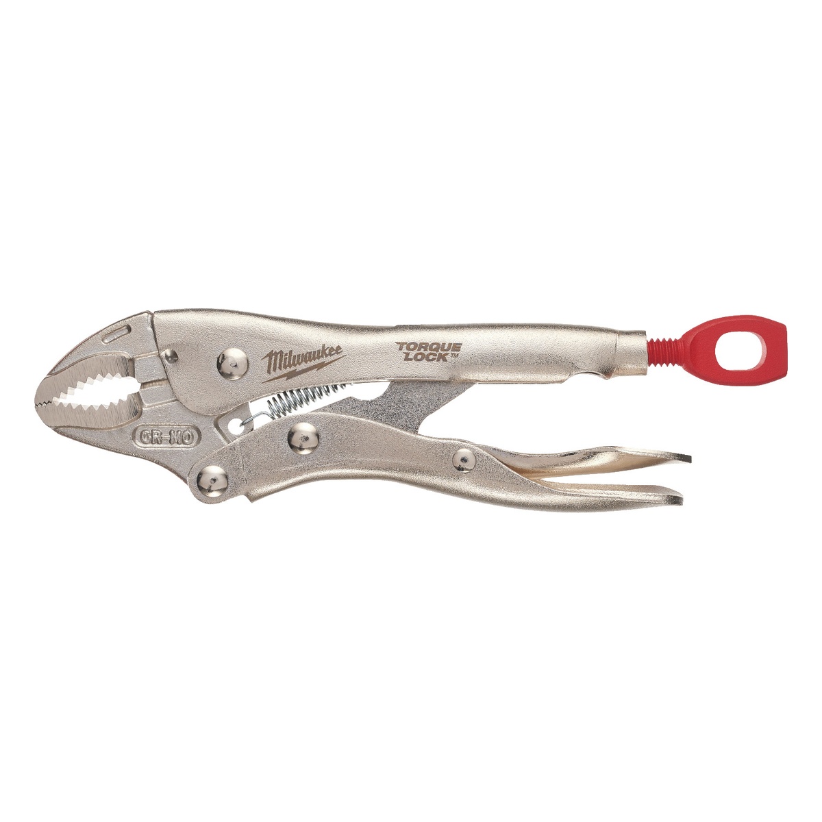 Milwaukee Gripzange TORQUE LOCK mit gebogenen Backen 127 mm lang, Spannweite 26 mm - 1 Stk.