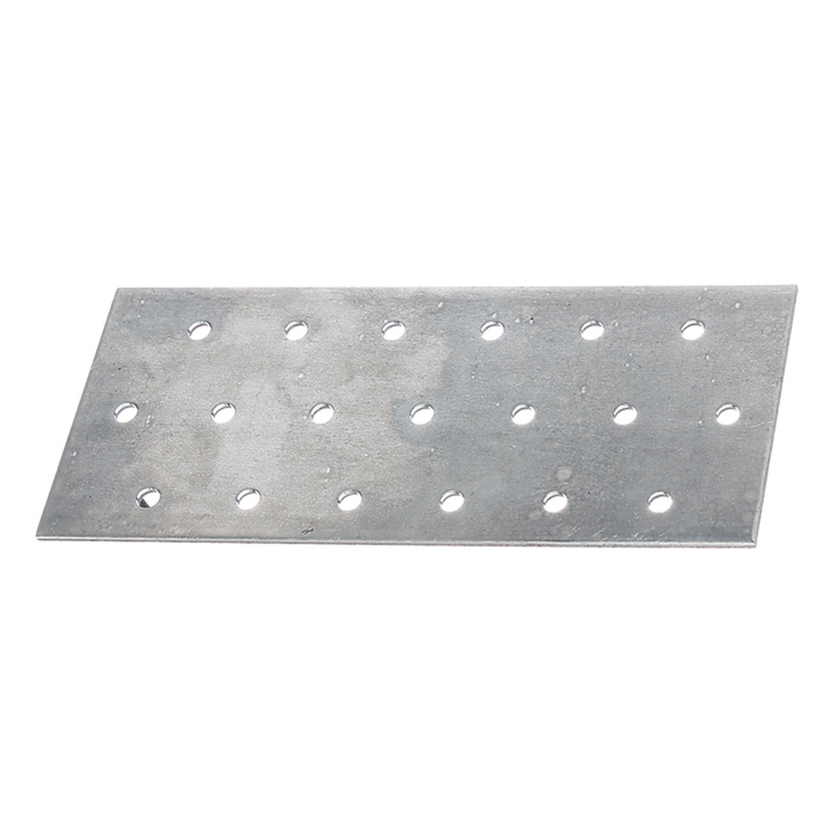 Alberts Lochplatte, 140 x 60 x 2 mm, Stahl roh, sendzimirverzinkt, CE-Kennzeichnung nach DIN EN 14545, CC - 1 Stk.