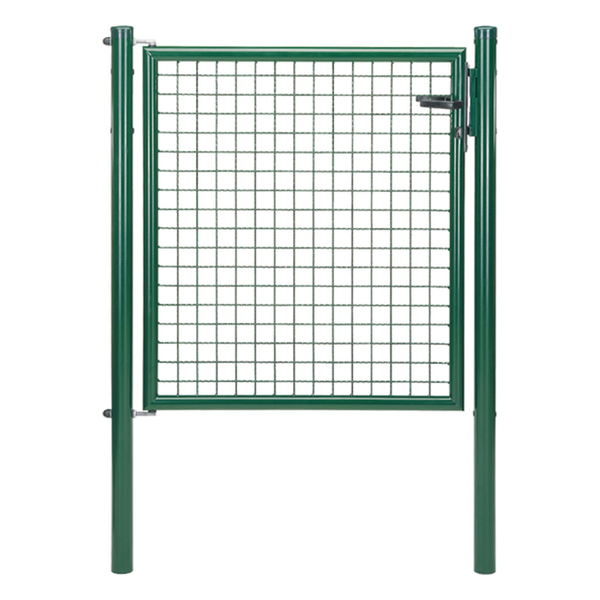Alberts Wellengitter-Einzeltor, 1060 x 1500 x 60 mm, Stahl roh, zinkphosphatiert, grün kunststoffbeschichtet RAL 6005 - 1 Stk.