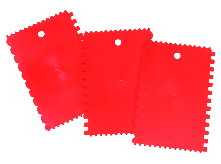 Mako Leimauftragsspachtel-Set aus Kunststoff Mako Leimauftragsspachtel-Set aus Kunststoff