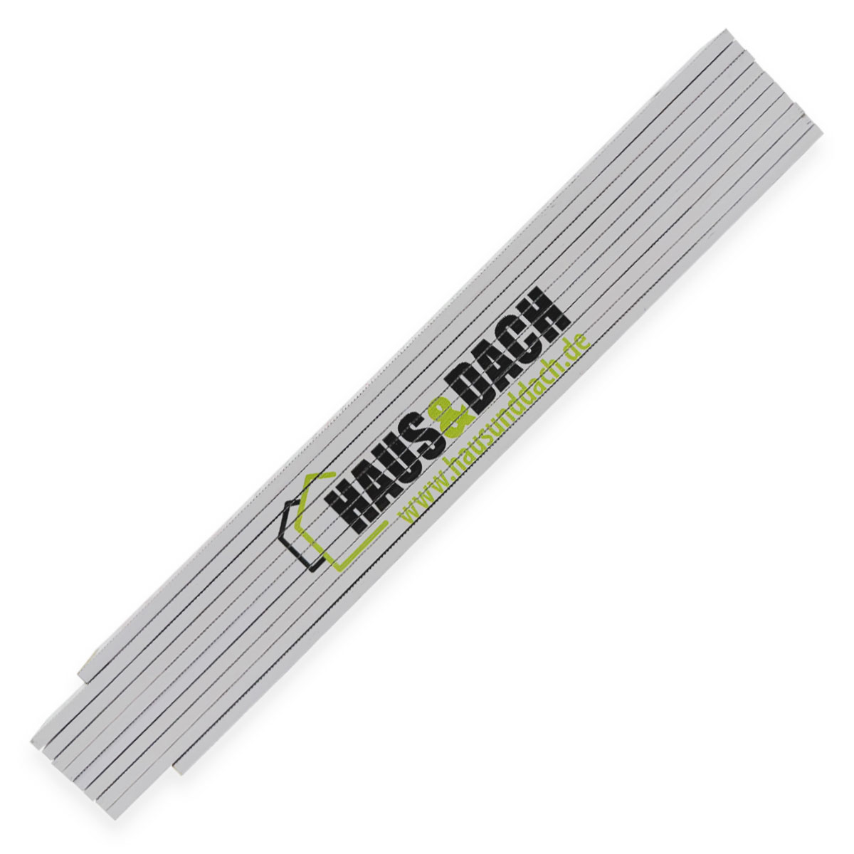 HAUS&DACH Zollstock, Buchenholz, 90 Grad-Arretierung, Winkelmesser, metrisch - 1 Stk.