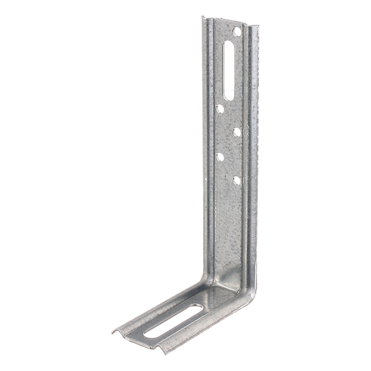 Alberts Verstellwinkel, geprägt, 90°-Winkel, 140 x 70 x 30 mm, Stahl roh, sendzimirverzinkt - 1 Stk.