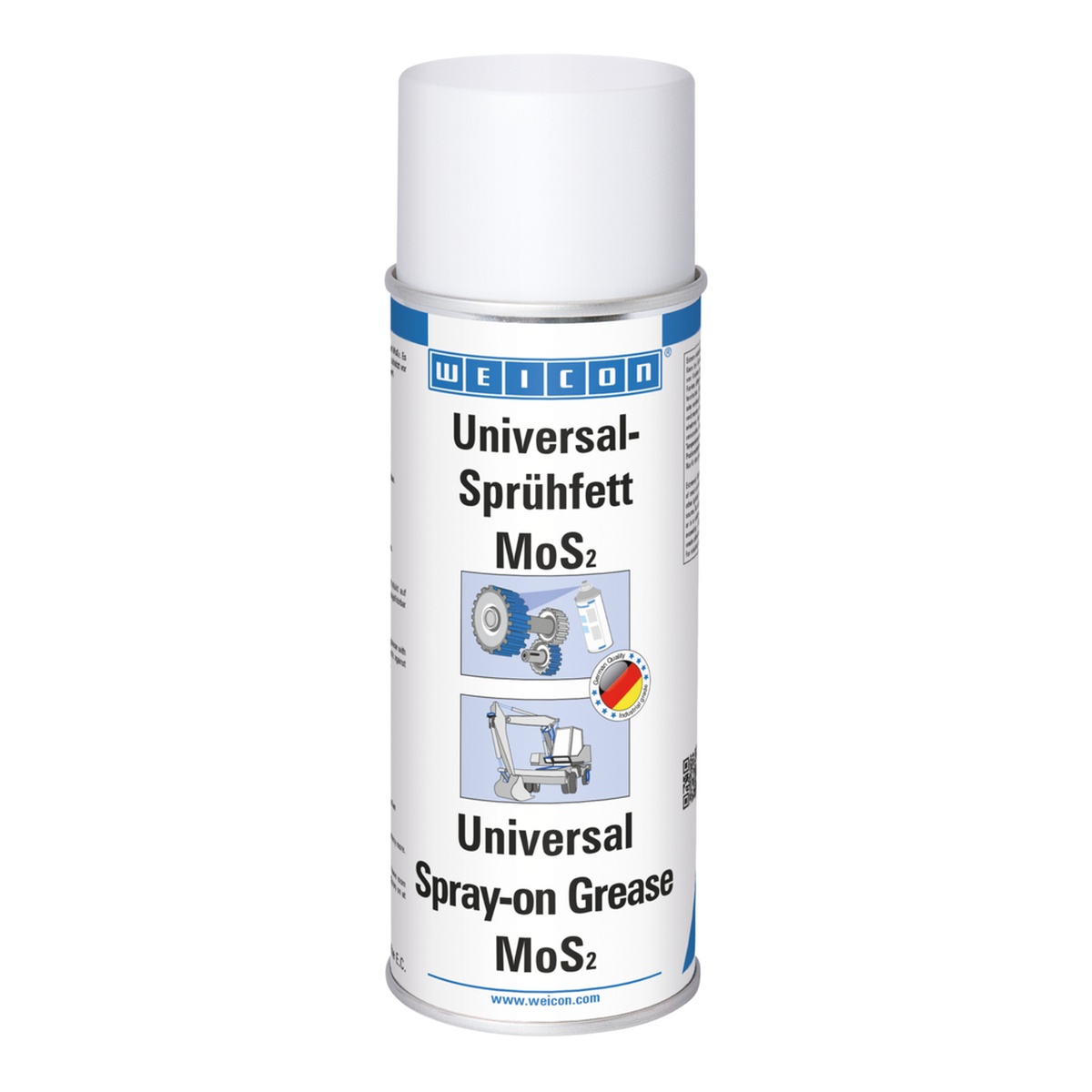 WEICON Universal-Sprühfett mit MoS2, Langzeitschmierung, 400 ml