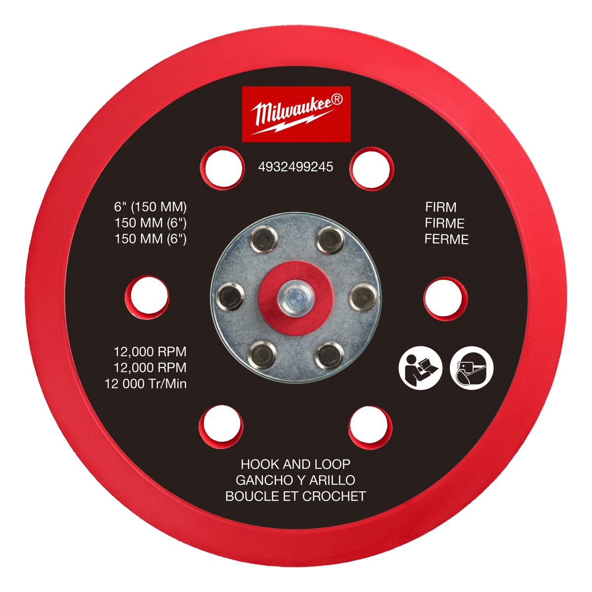 Milwaukee Schleifteller FROSBPHH150 - 1 Stk. Milwaukee Schleifteller FROSBPHH150 - 1 Stk.