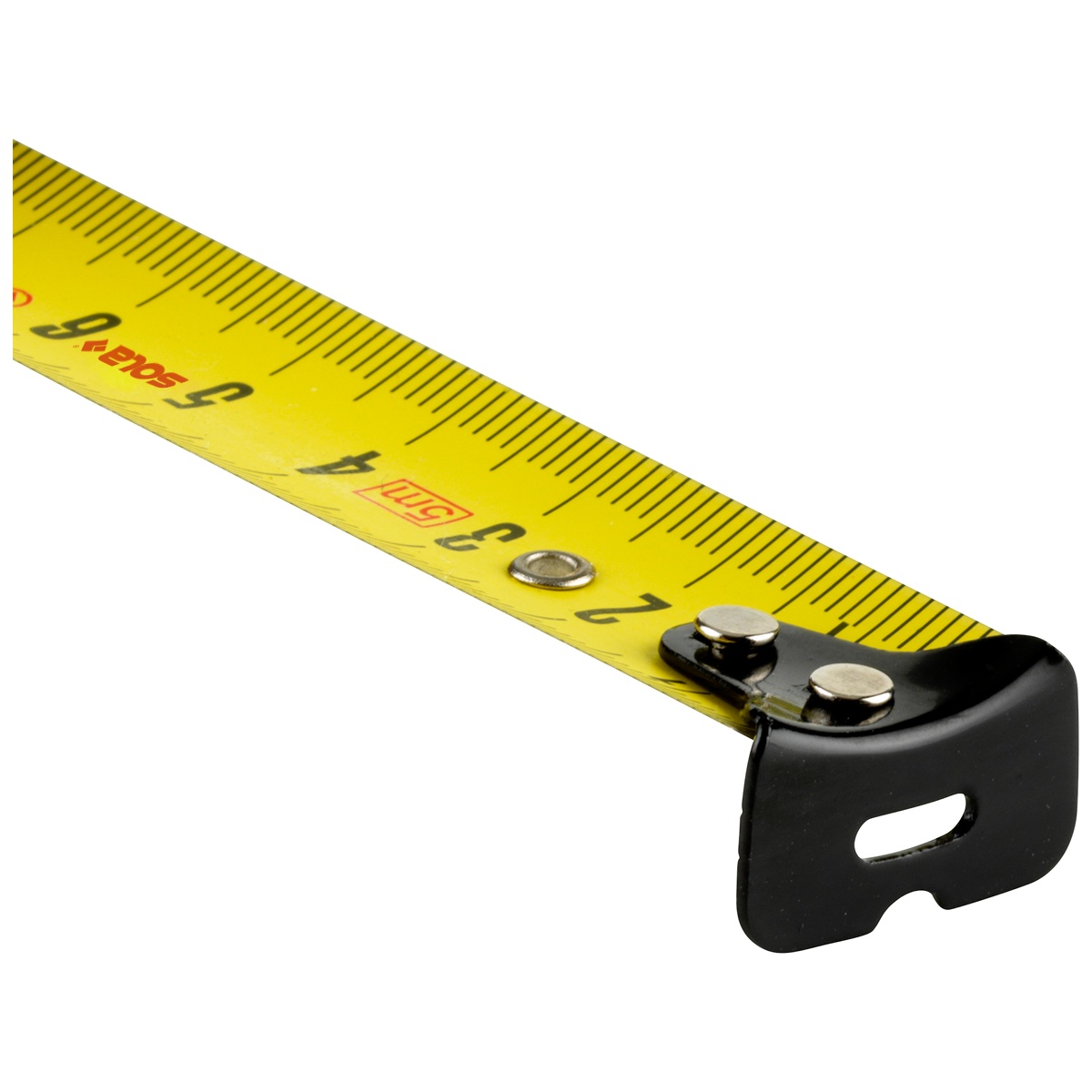 Sola Rollbandmaß POPULAR PP 5, 5 m x 19 mm, EG-Genauigkeitsklasse II, Stahlband gelb