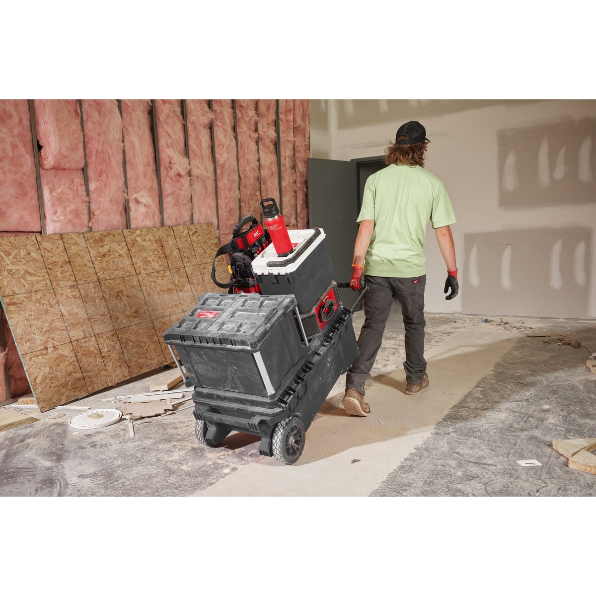 Milwaukee PACKOUT Isolierflasche 530 ml mit Schraubdeckel, rot - 1 Stk. Milwaukee PACKOUT Isolierflasche 530 ml mit Schraubdeckel, rot - 1 Stk.