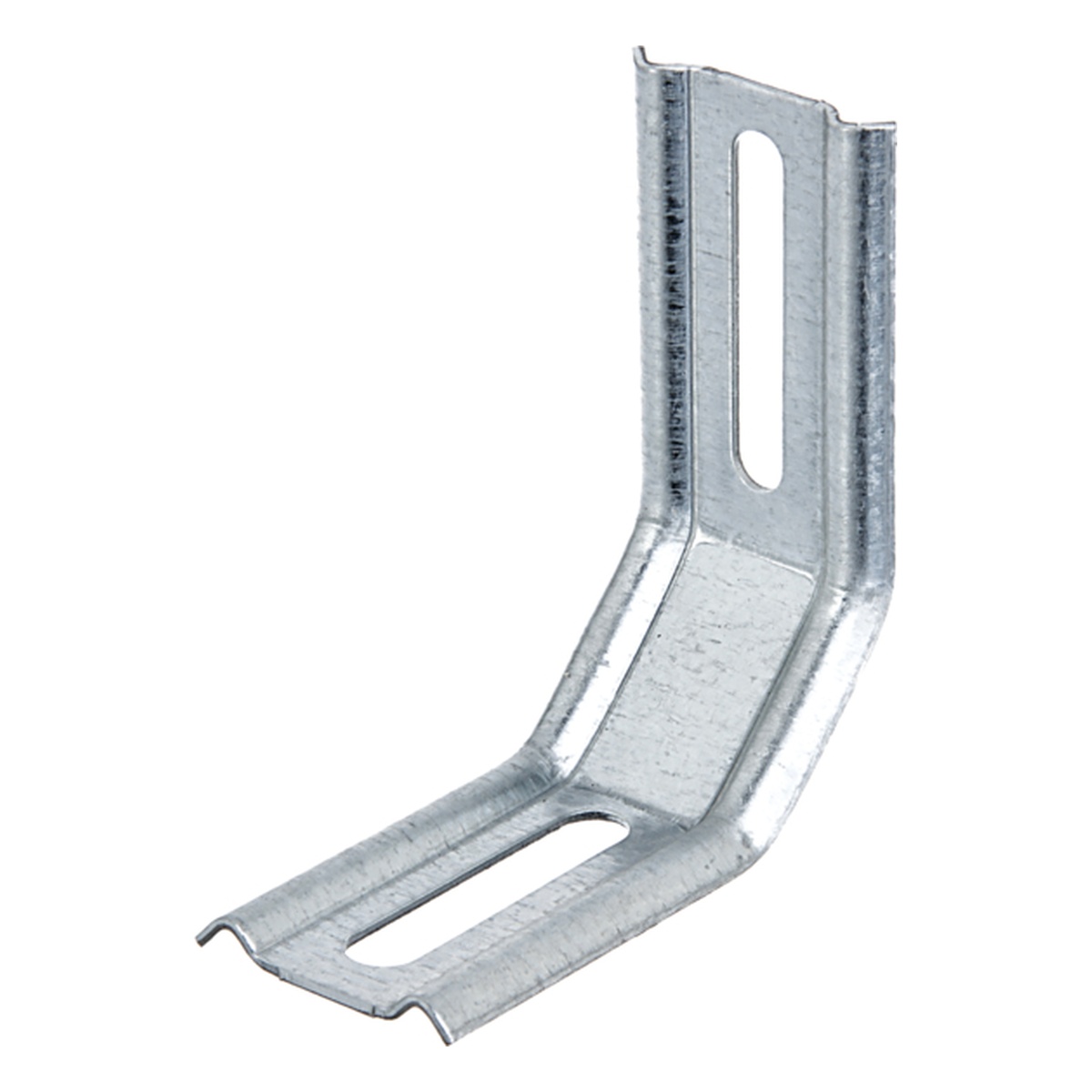 Alberts Verstellwinkel, geprägt, zweimal 45°-Winkel, 50 x 30 x 50 mm, Stahl roh, sendzimirverzinkt - 1 Stk.