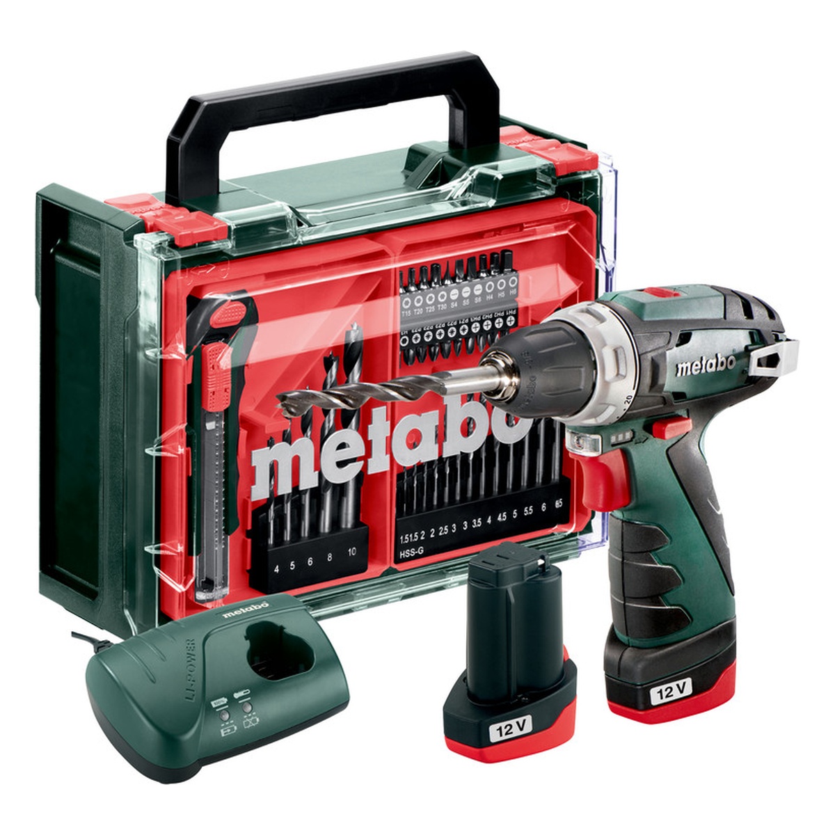 Metabo PowerMaxx BS Basic Set Akku-Bohrschrauber - 1 Stk.