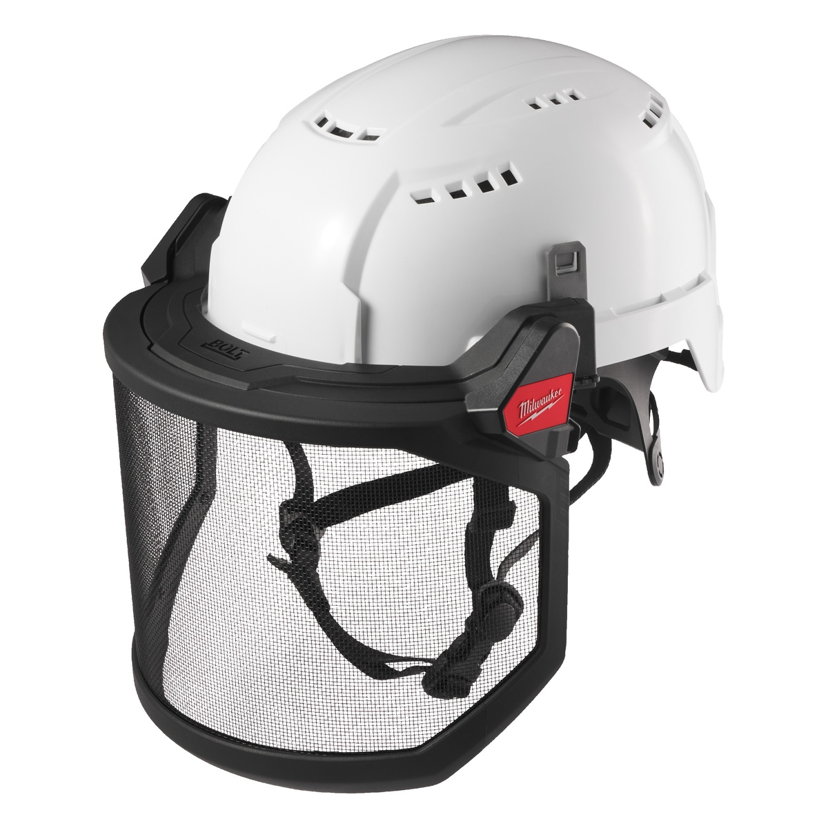 Milwaukee Komplettvisier BOLT Universal Gittervisier, für BOLT 200 & BOLT 100 Helm - 1 Stk.