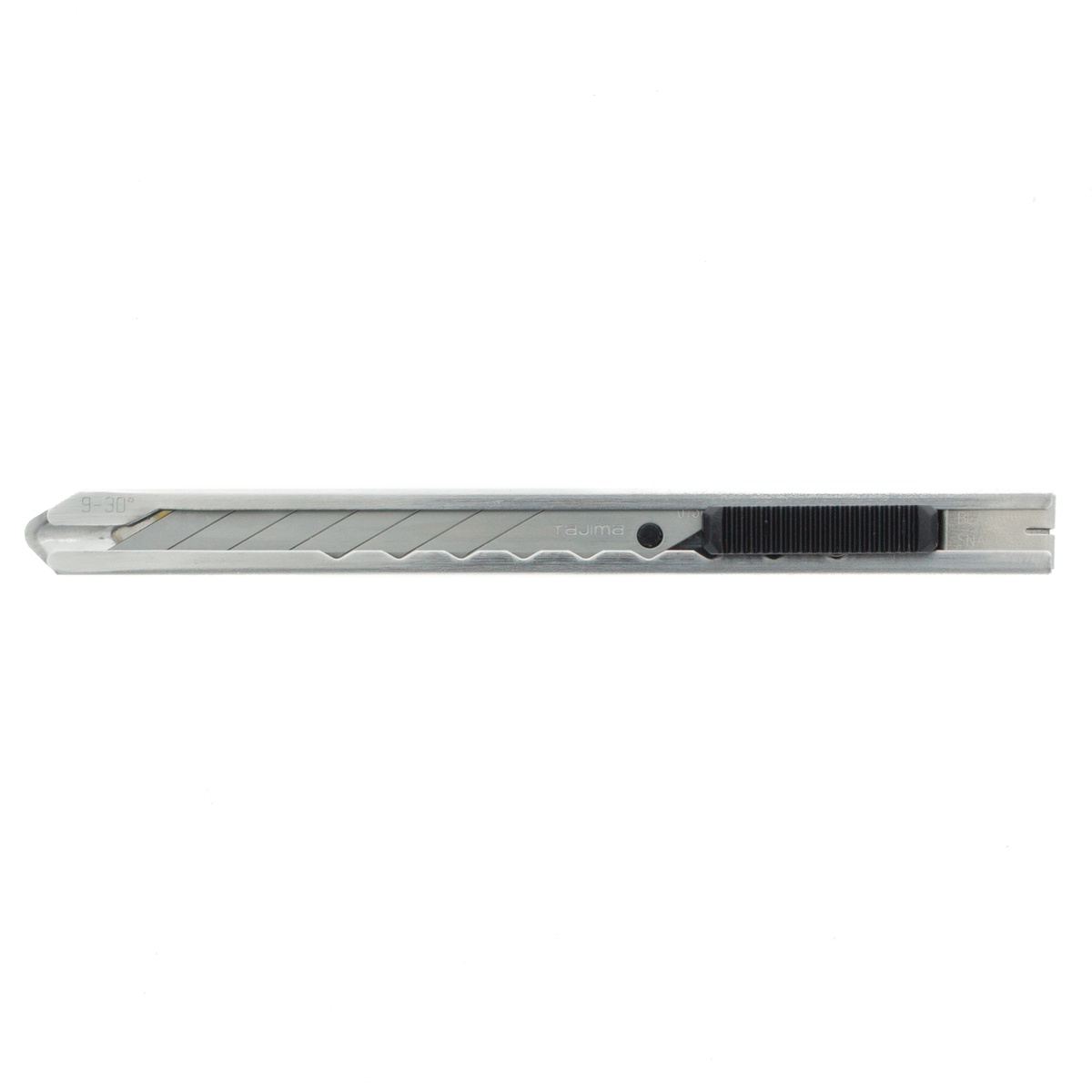 Tajima Lc Edelstahl Cutter 9 mm mit 3 Special-Klingen 30° Auto Lock - 1 Stk.