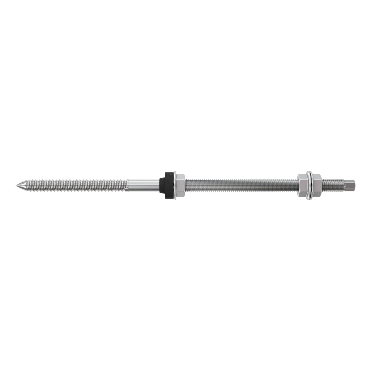 fischer Doppelgewindeschraube STSR M12 x 300 mm A2 nicht rostender Stahl A2 - 25 Stk.