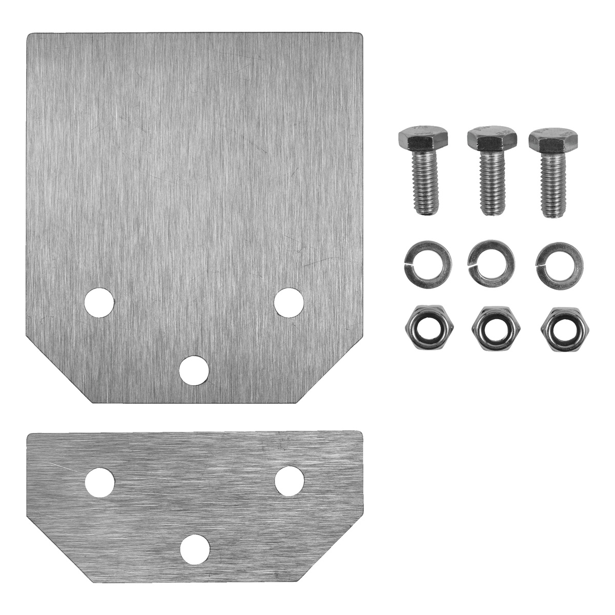 Milwaukee Ersatzblatt-Set für Spachtelmeißel SDS-Plus, 11-teilig, Blatt 100 x 110 mm mit Klemmplatte