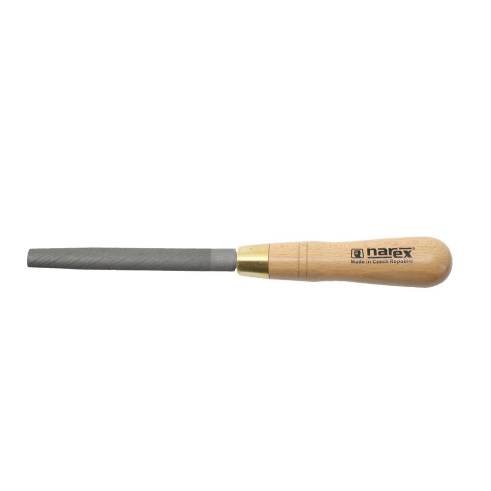 Narex Feilenset 250 mm, 3-teilig, Flach-, Rund- und Halbrundfeile, Holzgriff