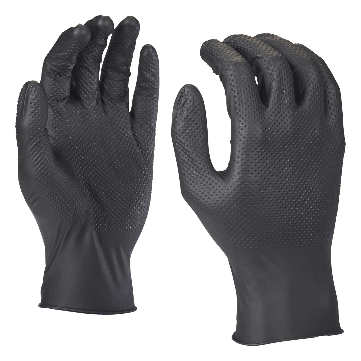 Milwaukee Nitril-Einweghandschuhe Grip, 0,22 mm, Größe 9 (L), 50 Stück