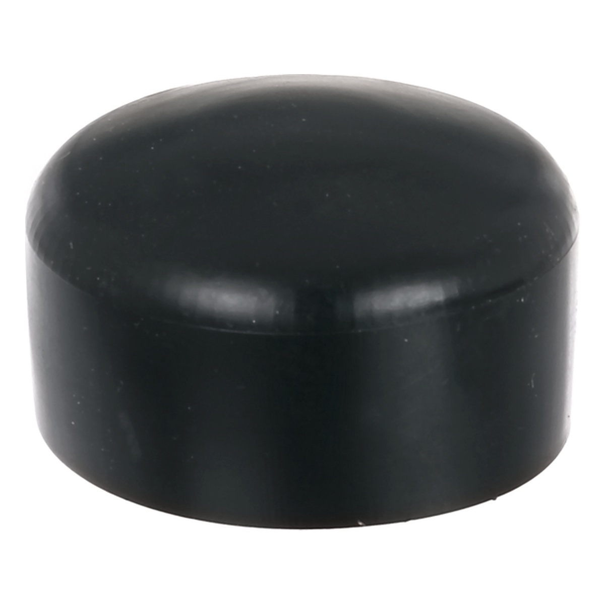 Alberts Pfostenkappe für runde Metallpfosten, 30 x 60 x 60 mm, Kunststoff, Farbe: schwarz - 1 Stk.