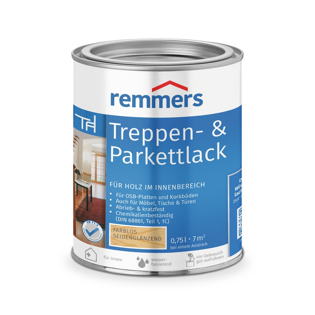 Remmers Treppen- & Parkettlack 0,75 l, verschiedene Farben