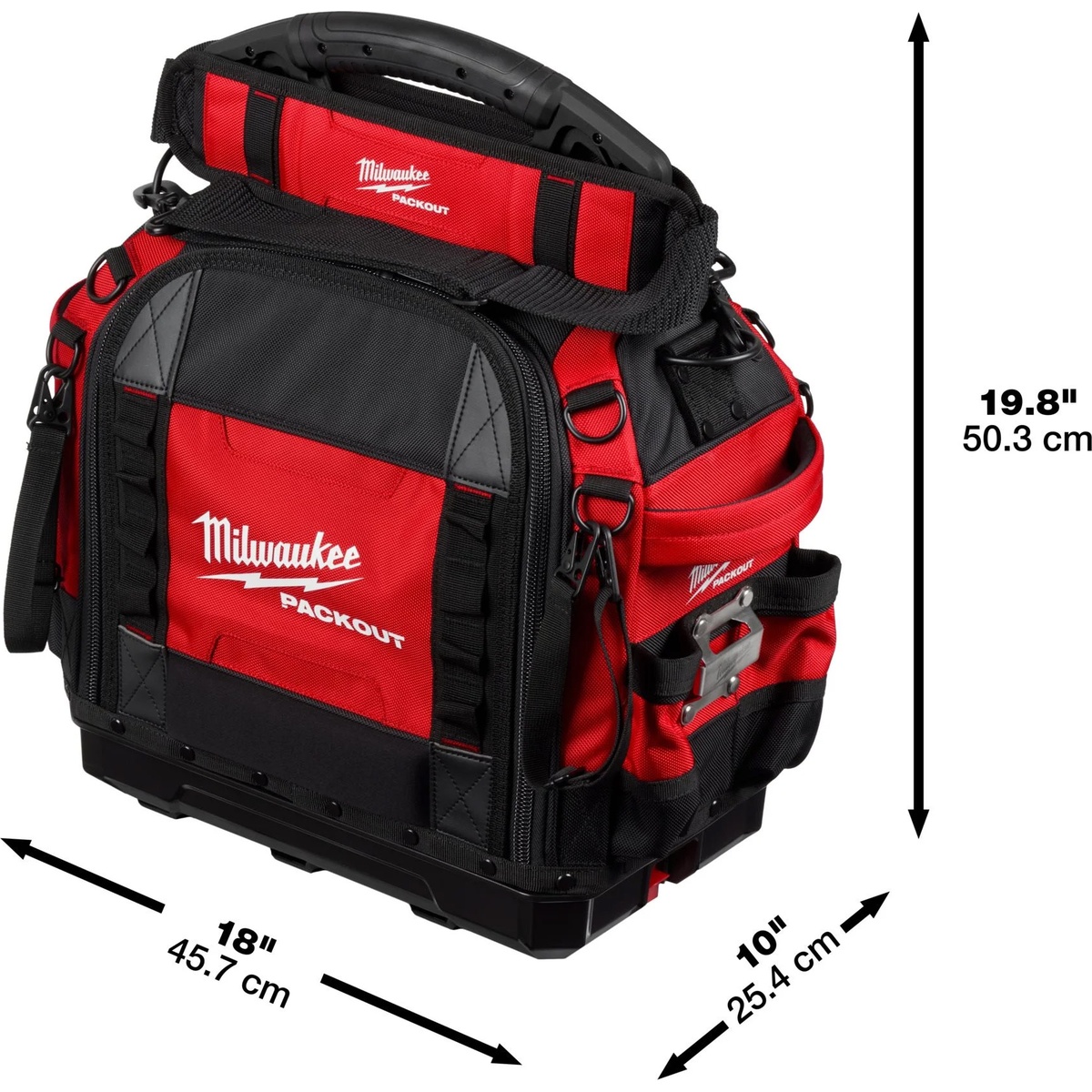 Milwaukee PACKOUT geschlossene Werkzeugtasche 510 x 460 x 260 mm - 1 Stk. Milwaukee PACKOUT geschlossene Werkzeugtasche 510 x 460 x 260 mm - 1 Stk.