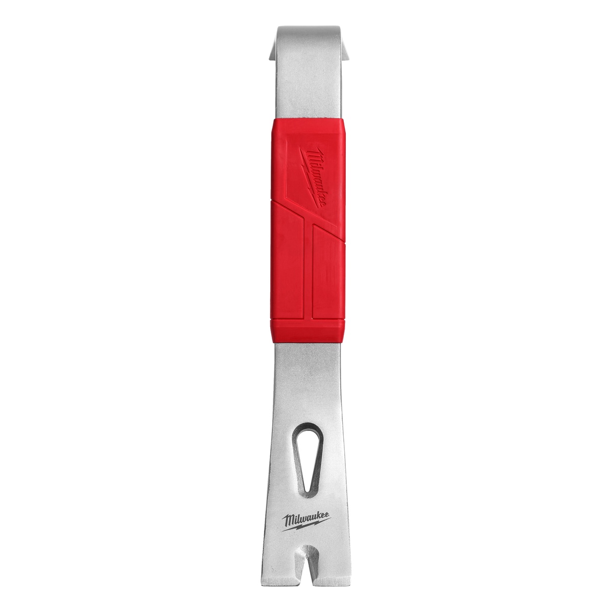 Milwaukee Nagel- und Brecheisen 305 mm (12 Zoll), Ganzstahl, schlagfeste Klaue, abgeschrägte Kante