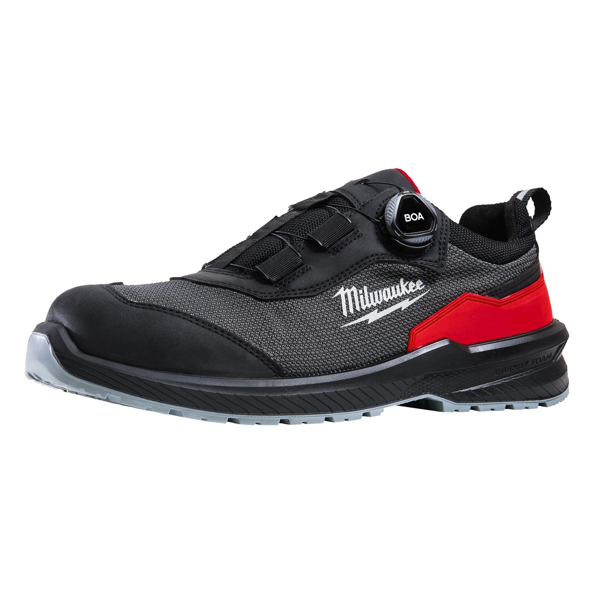 Milwaukee Sicherheits-Halbschuh BOA schwarz FLEXTRED S1PS Größe 43 - 1 Stk. Milwaukee Sicherheits-Halbschuh BOA schwarz FLEXTRED S1PS Größe 43 - 1 Stk.