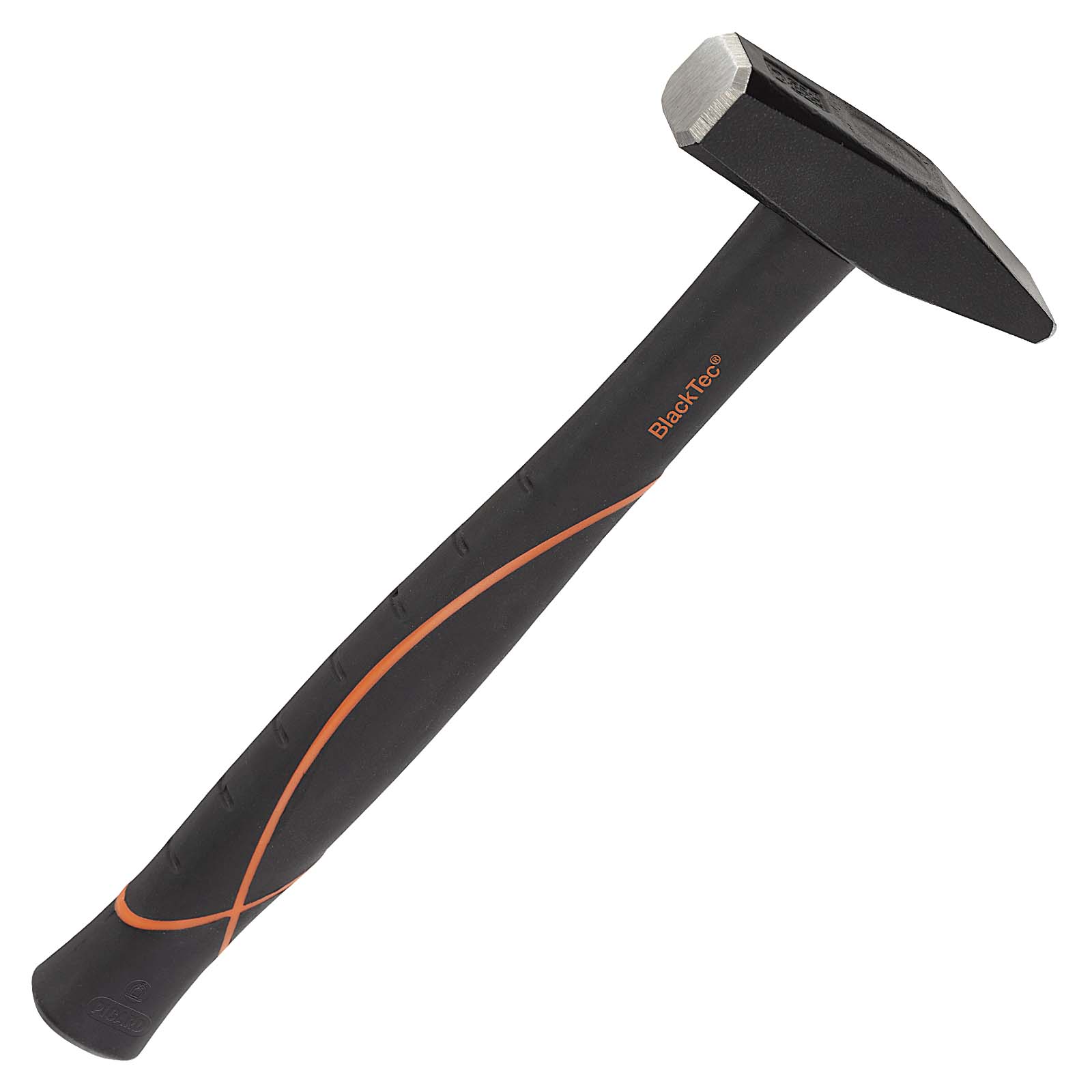 Picard Schlosserhammer BlackTec 327 FS, 300 g, Fiberglasstiel 300 mm, DIN 1041