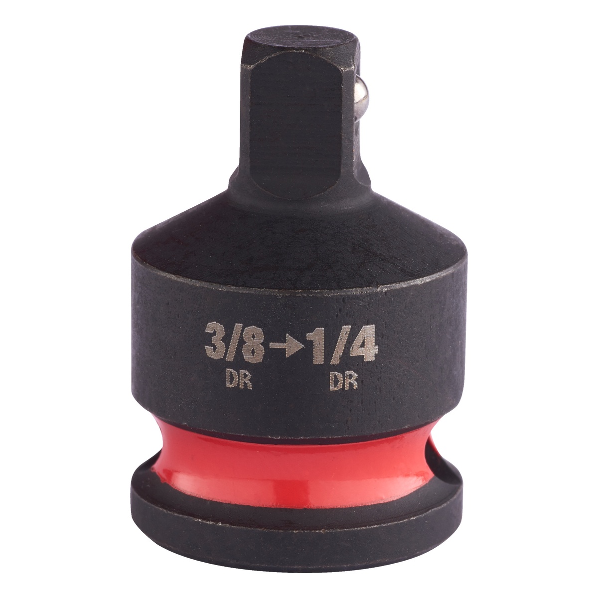 Milwaukee Adapter ⅜″ auf ¼″ Vierkant x 28 mm, SHOCKWAVE, schlagfest