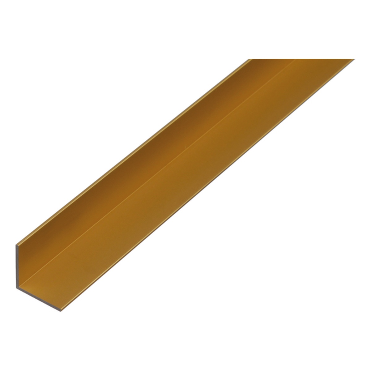 Alberts Winkelprofil, 40 x 40 x 2 x 1000 mm, Aluminium, goldfarbig eloxiert - 1 Stk.