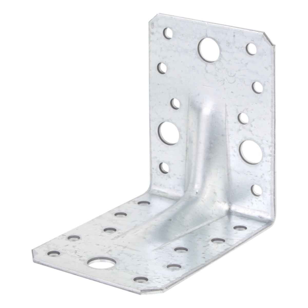 Alberts Schwerlast-Winkelverbinder mit Sicke, 90 x 90 x 65 mm, Stahl roh, sendzimirverzinkt, CE-Kennzeichnung nach ETA-08/0165, CF - 1 Stk. Alberts Schwerlast-Winkelverbinder mit Sicke, 90 x 90 x 65 mm, Stahl roh, sendzimirverzinkt, CE-Kennzeichnung nach ETA-08/0165, CF - 1 Stk.