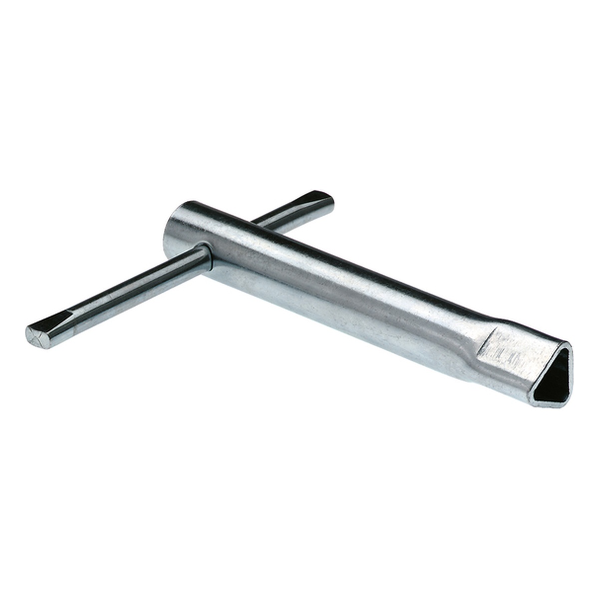 Alberts Dreikantschlüssel für Absperrpfosten mit Dreikantschloss, 126 x 140 x 25 mm, Stahl roh, verzinkt - 1 Stk. Alberts Dreikantschlüssel für Absperrpfosten mit Dreikantschloss, 126 x 140 x 25 mm, Stahl roh, verzinkt - 1 Stk.