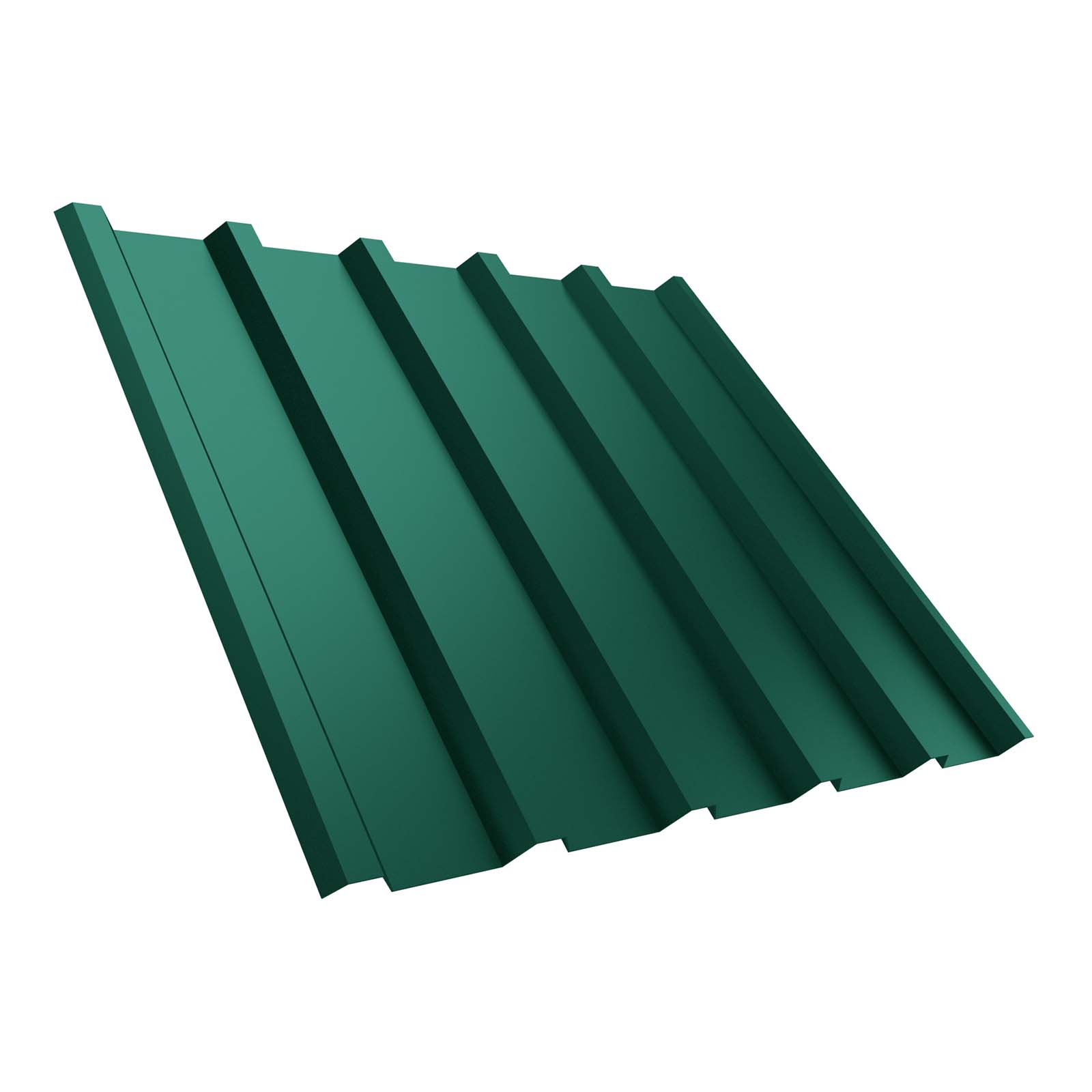 Trapezblech T35M Dach 0,5 mm, RAL 6005 Moosgrün, 6100 mm Länge