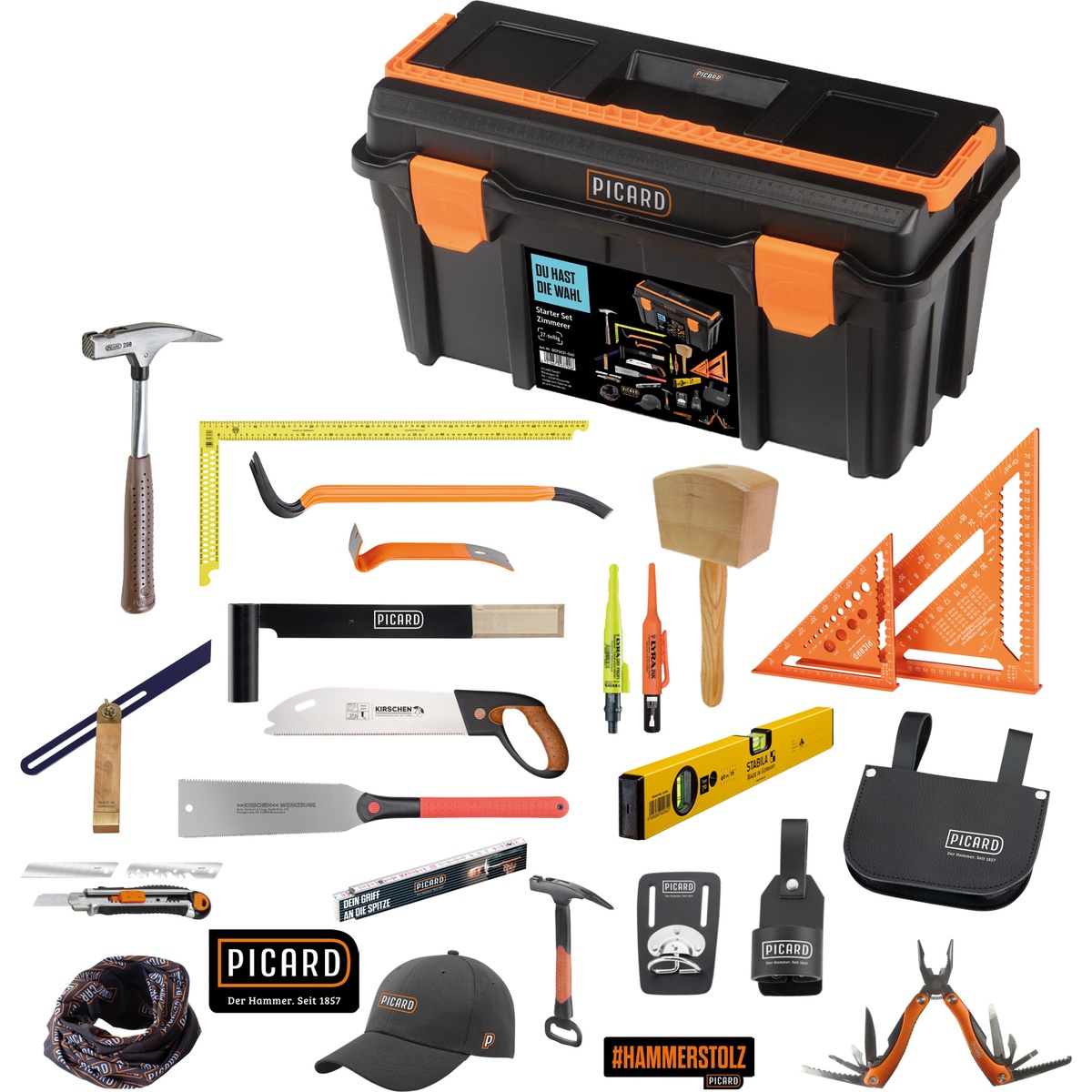 Picard Zimmerer Starter Set im Kunststoffkoffer