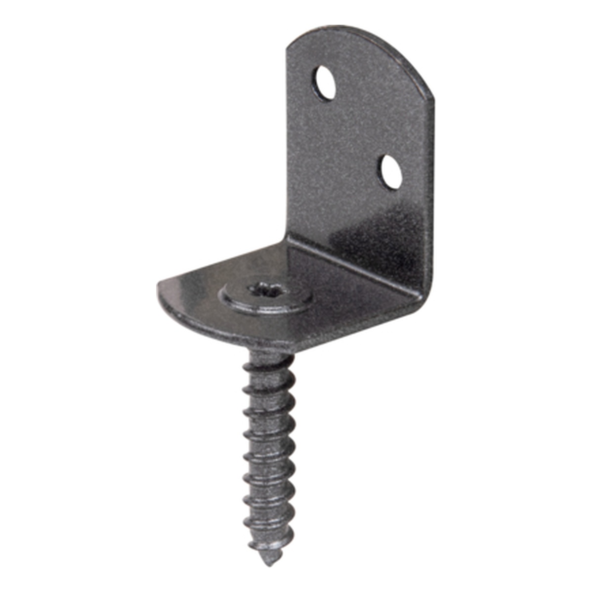 Alberts DURAVIS® Flechtzaunhalter, L-Form, schwarzdiamant 32 x 30 x 38 mm Alberts DURAVIS® Flechtzaunhalter, L-Form, schwarzdiamant 32 x 30 x 38 mm