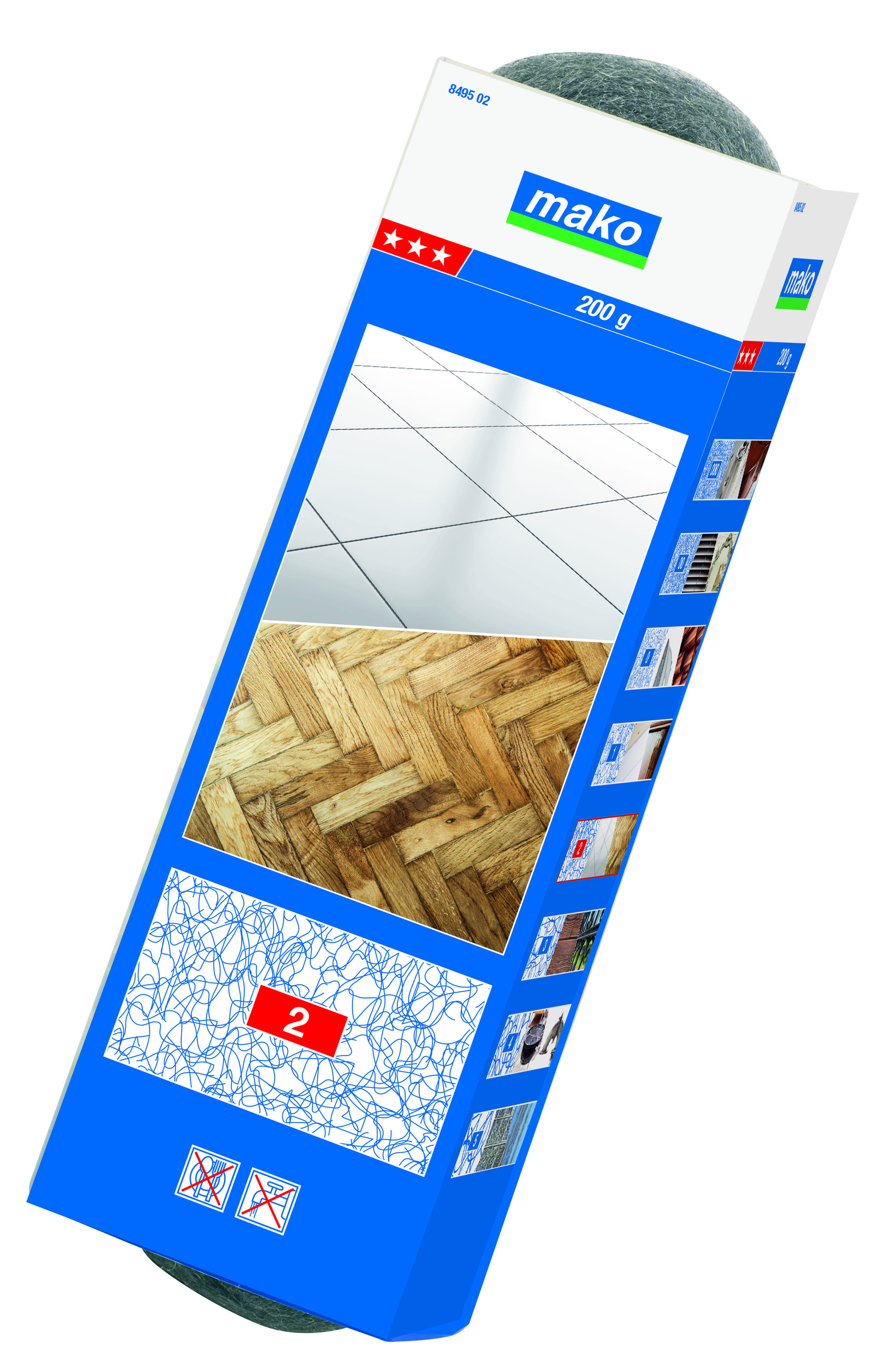 Mako Stahlwolle K2, 200 g Mako Stahlwolle K2, 200 g