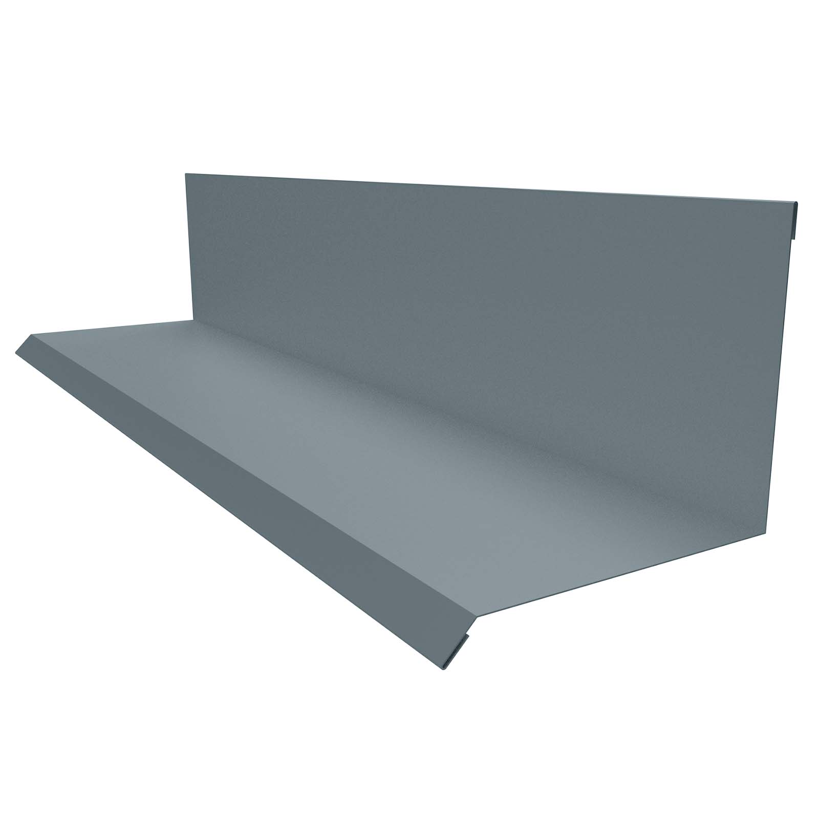 Wandanschluss 2m, 0,5mm, RAL7000 Fehgrau