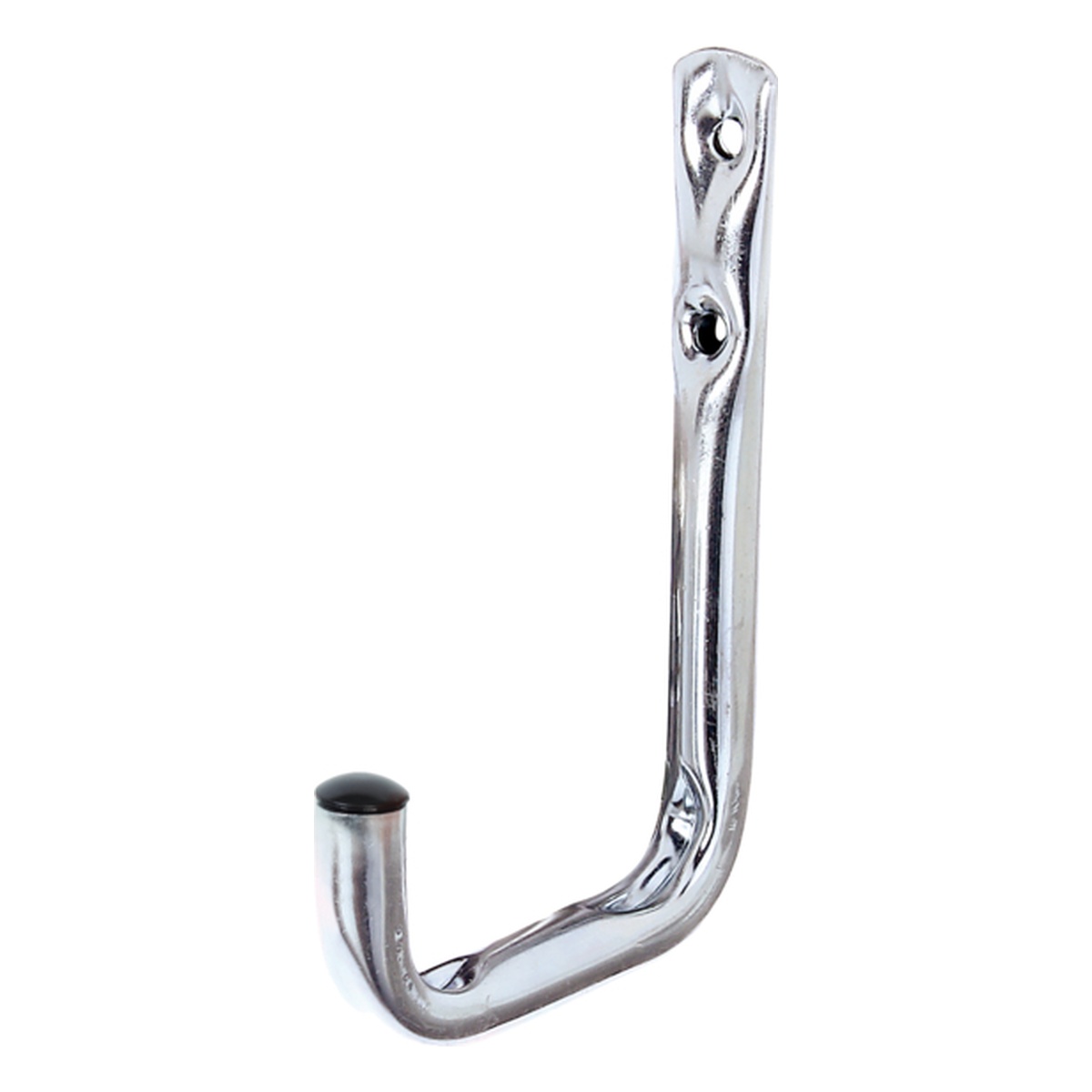 Alberts Wandhaken, abgewinkelt, 120 x 80 x 18 mm, Stahl roh, galvanisch blau verzinkt - 1 Stk.