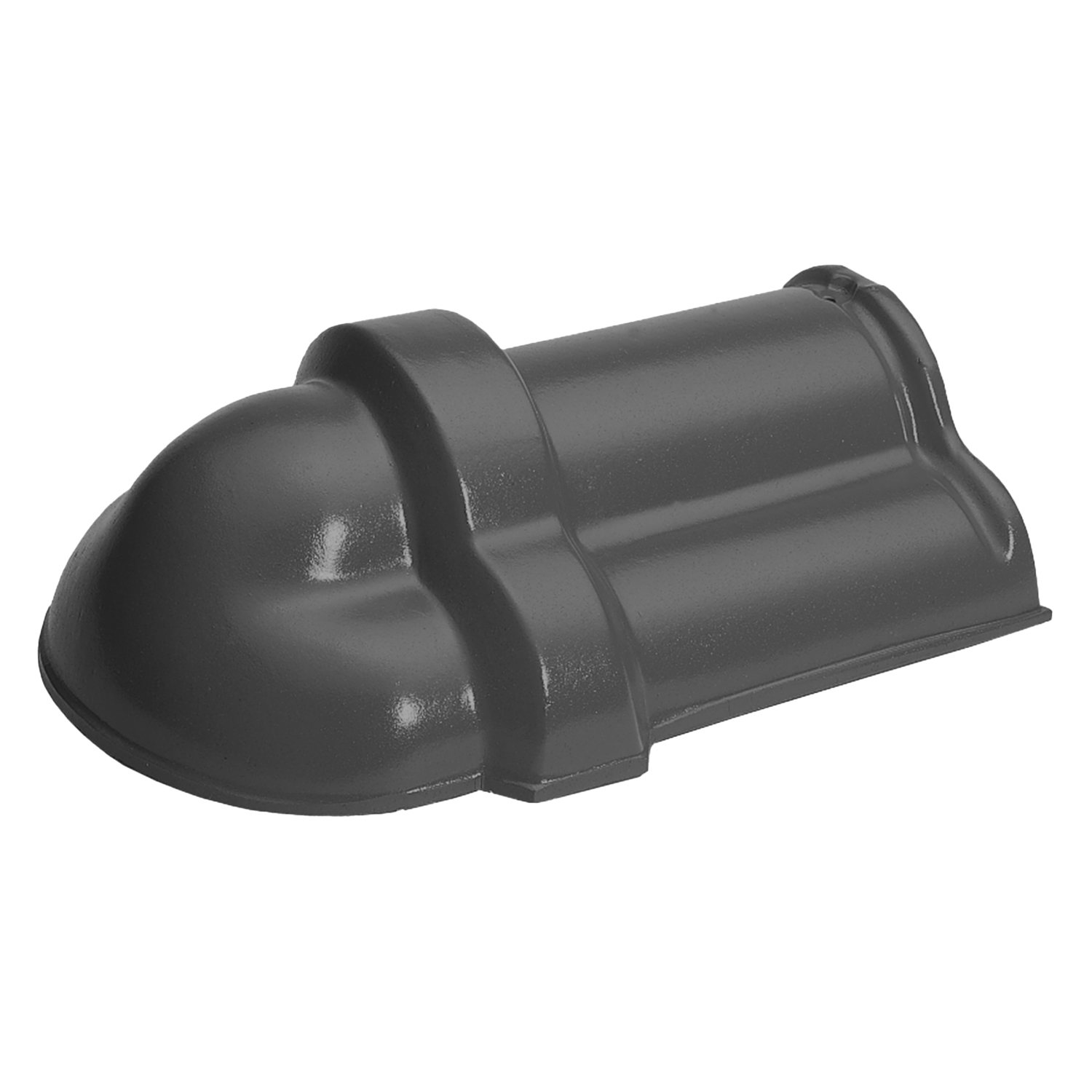 Röben Flandern plus Gratanfangsziegel Kleeblatt anthrazit