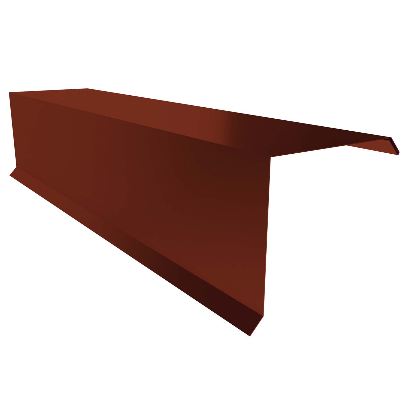 Ortgangblech 2 m, 0,5 mm Stark, 110/100 mm, verschiedene Farben