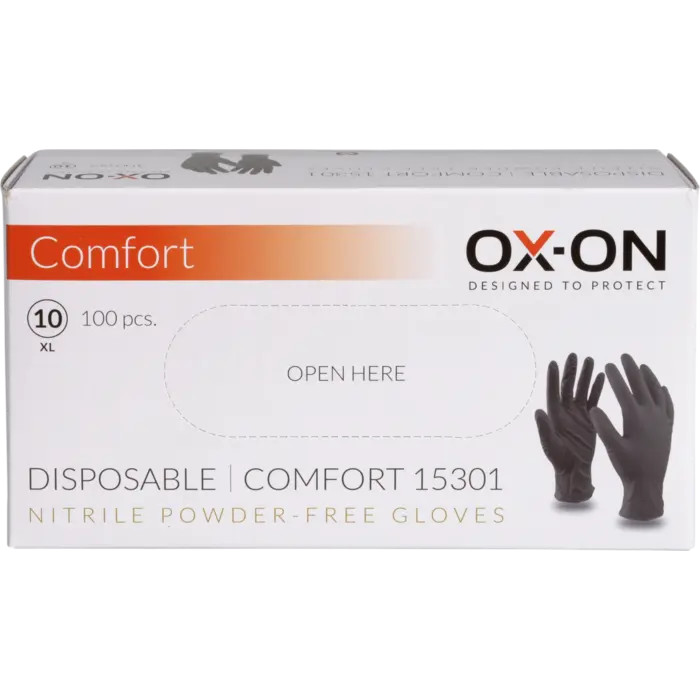OX-ON Einweghandschuhe Disposable Comfort 15300, Größe 8/M, 100 stk.