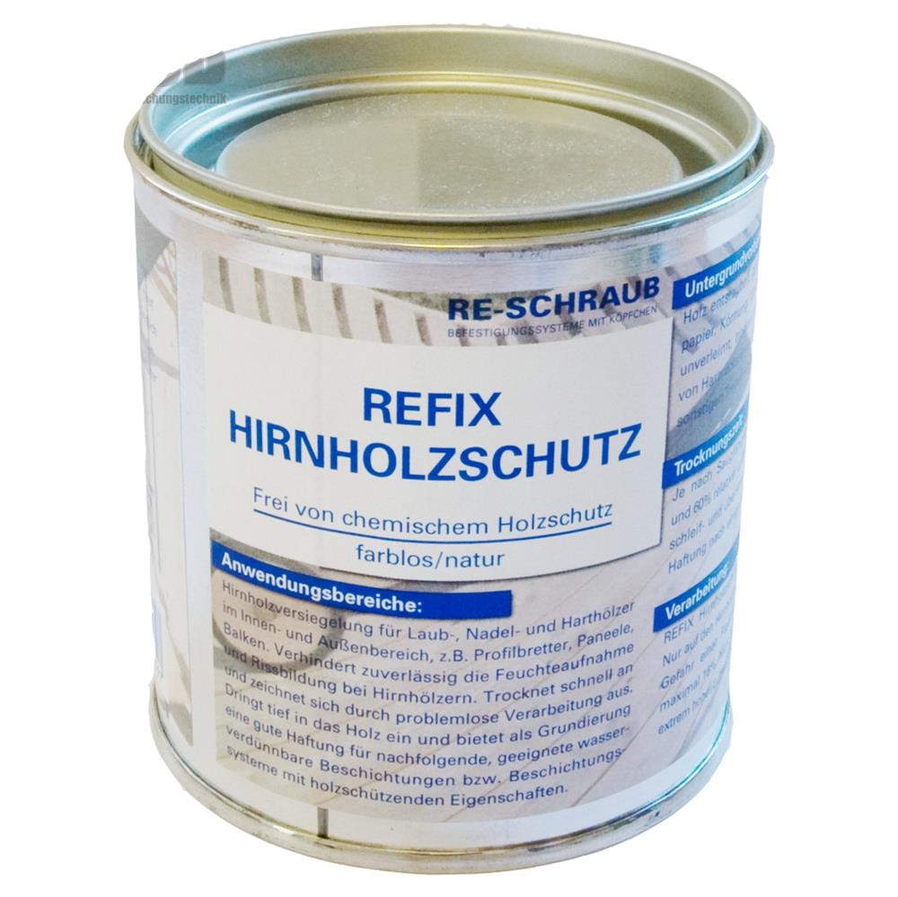 RE-Schraub REFIX-Hirnholzschutz, 250 ml RE-Schraub REFIX-Hirnholzschutz, 250 ml