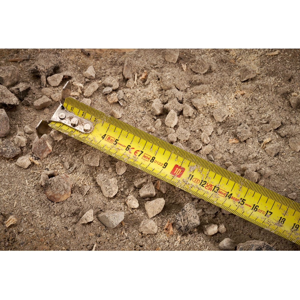 Stanley Bandmaß FATMAX Xtreme 8 m x 32 mm, BladeArmor 16 cm, Fingerbremse, beidseitig bedruckt