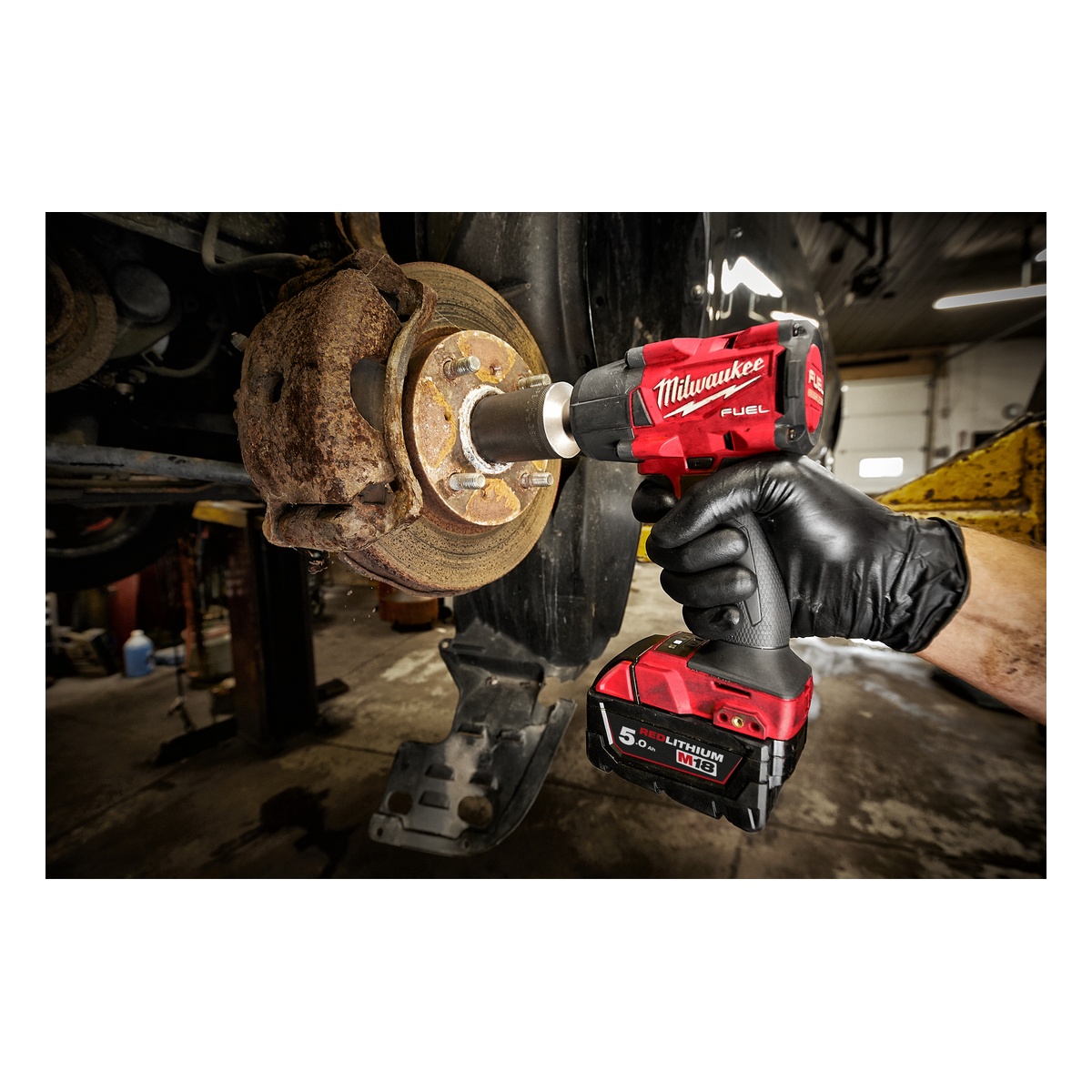 Milwaukee FUEL Akku-Schlagschrauber 3/8" Vierkant Sprengring M18FMTIW2F38-0X - 1 Stk.