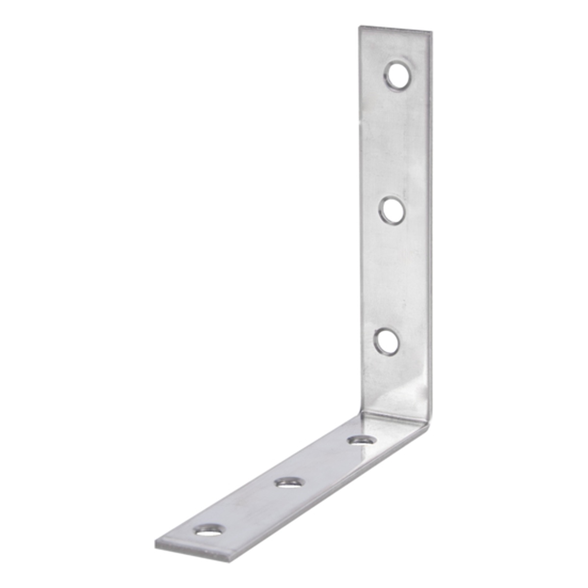 Alberts Stuhlwinkel, 100 x 100 x 19 mm, Edelstahl - 1 Stk.