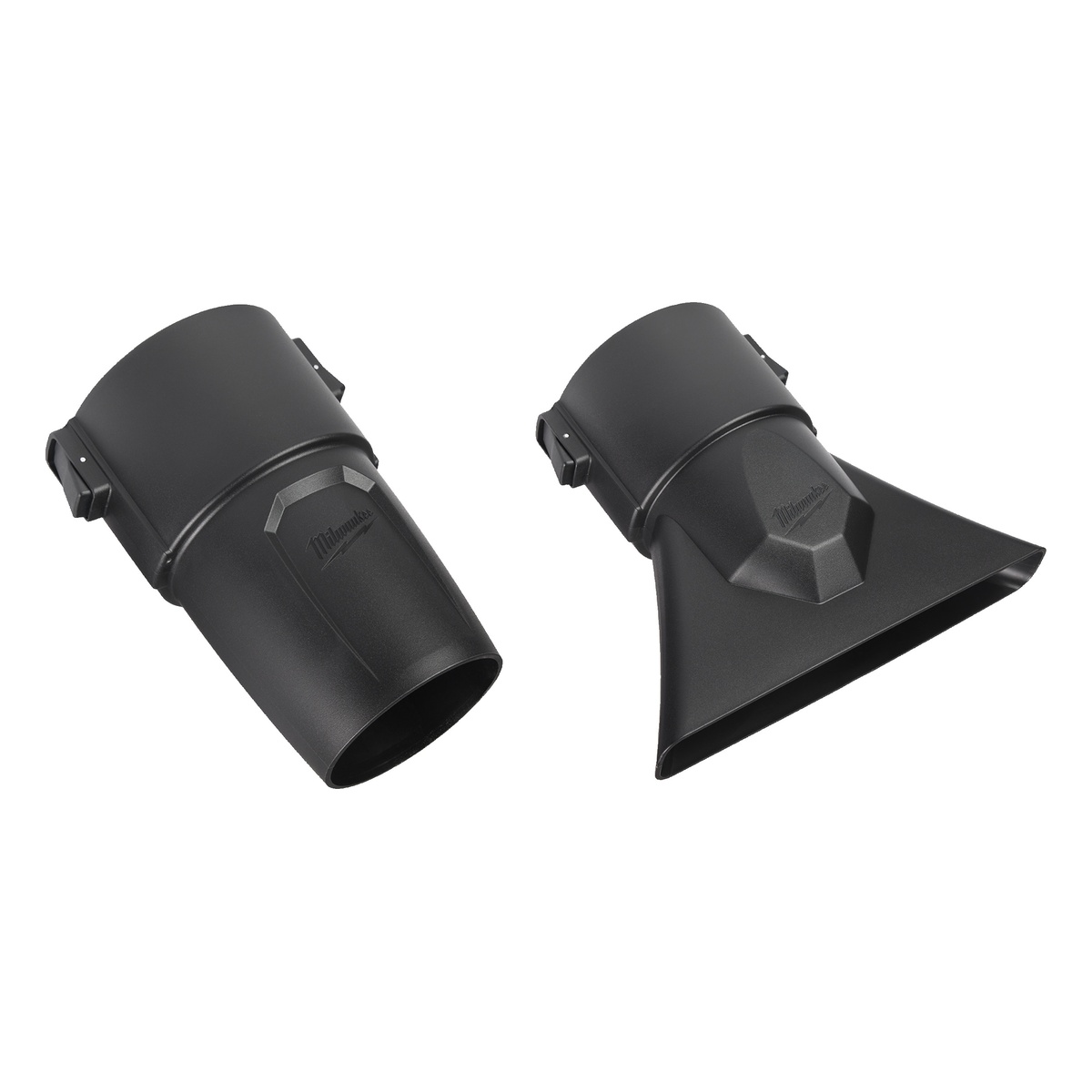 Milwaukee Flach- und Runddüsen-Set für Akku-Gebläse M18 FBLG3, M18 F2BL und QUIK-LOK M18 FOPH-BA, 2-teilig