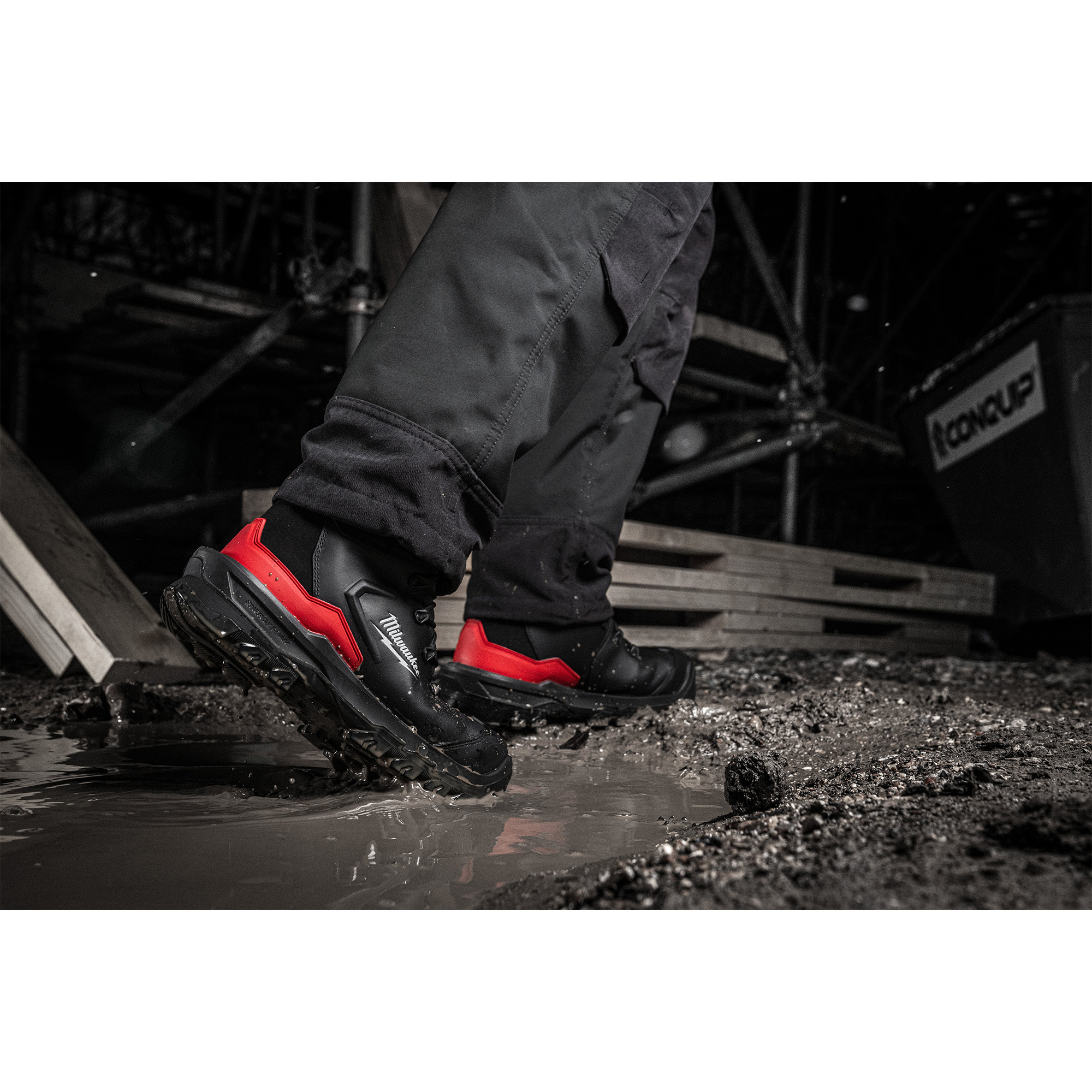Milwaukee ARMOURTRED™ S7S Sicherheits-Stiefel BOA Mikrofaser schwarz Größe 48 - 1 Stk.