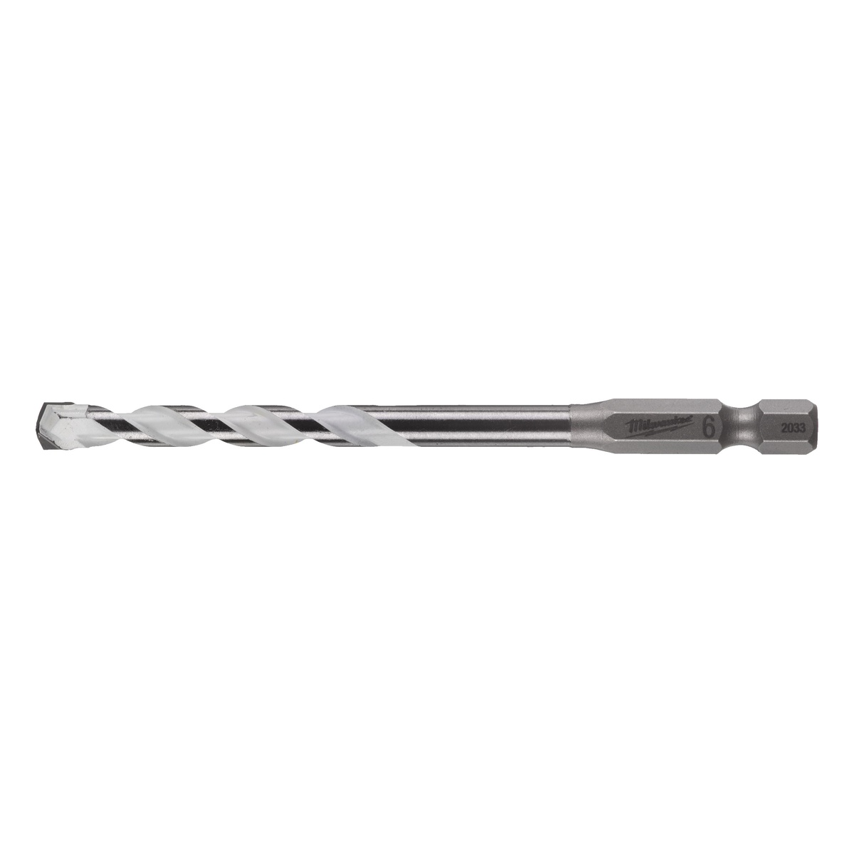 Milwaukee Multimaterialbohrer SHOCKWAVE Ø 6 x 100 mm, 1/4 Zoll Sechskantschaft, Hartmetallspitze, schlagfest