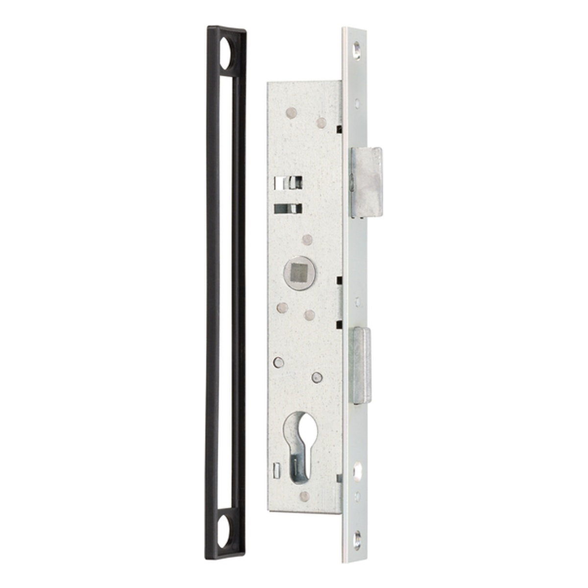 Alberts Rohrrahmenschloss, 197 x 38 x 25 mm, Stahl roh, verzinkt - 1 Stk. Alberts Rohrrahmenschloss, 197 x 38 x 25 mm, Stahl roh, verzinkt - 1 Stk.