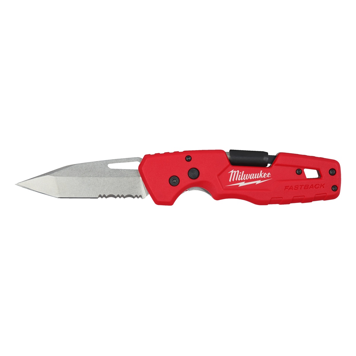 Milwaukee Fastback 5-in-1 Klappmesser mit integriertem 1/4" Hex-Bithalter - 1 Stk.