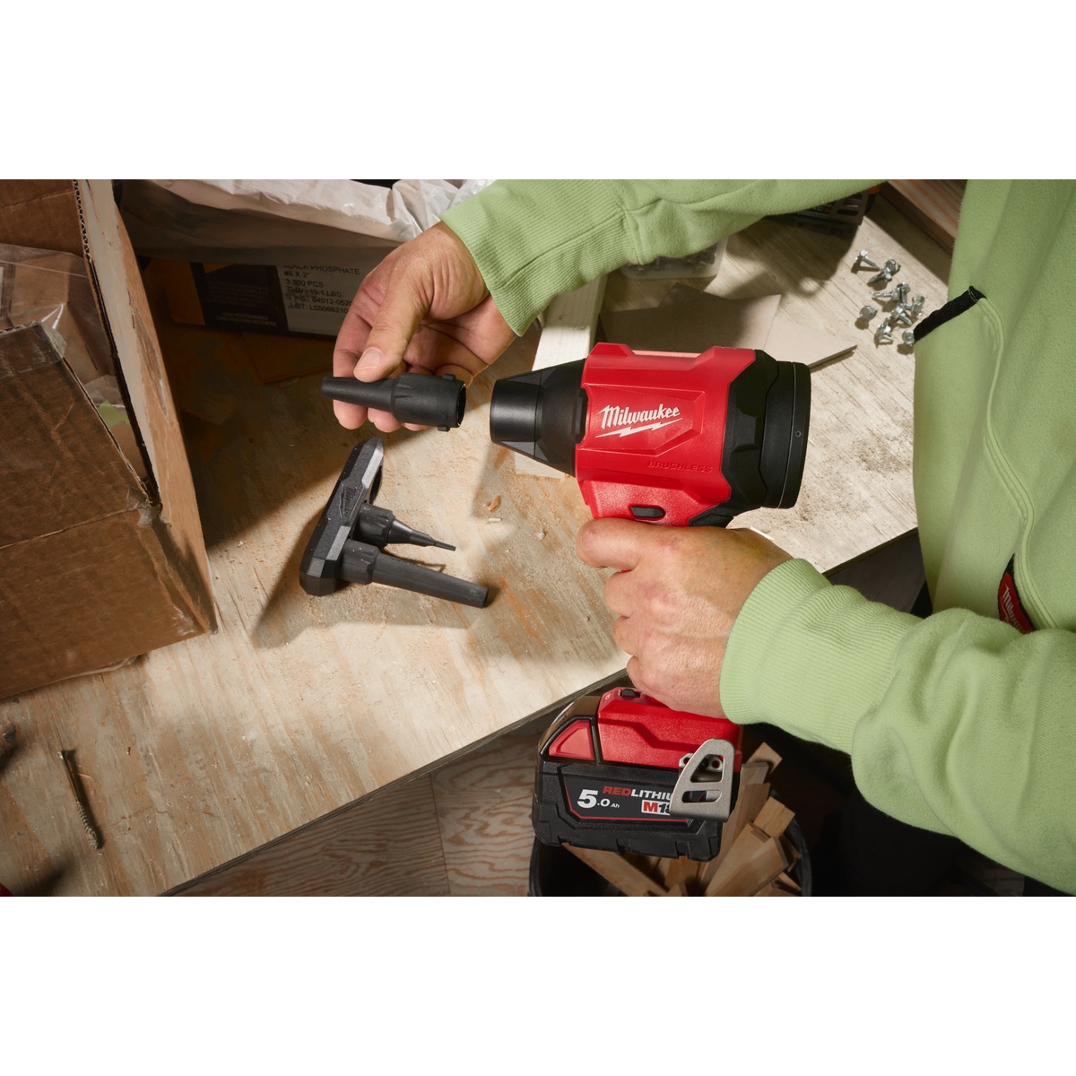 Milwaukee M18™ Bürstenloses Akku-Gebläse
