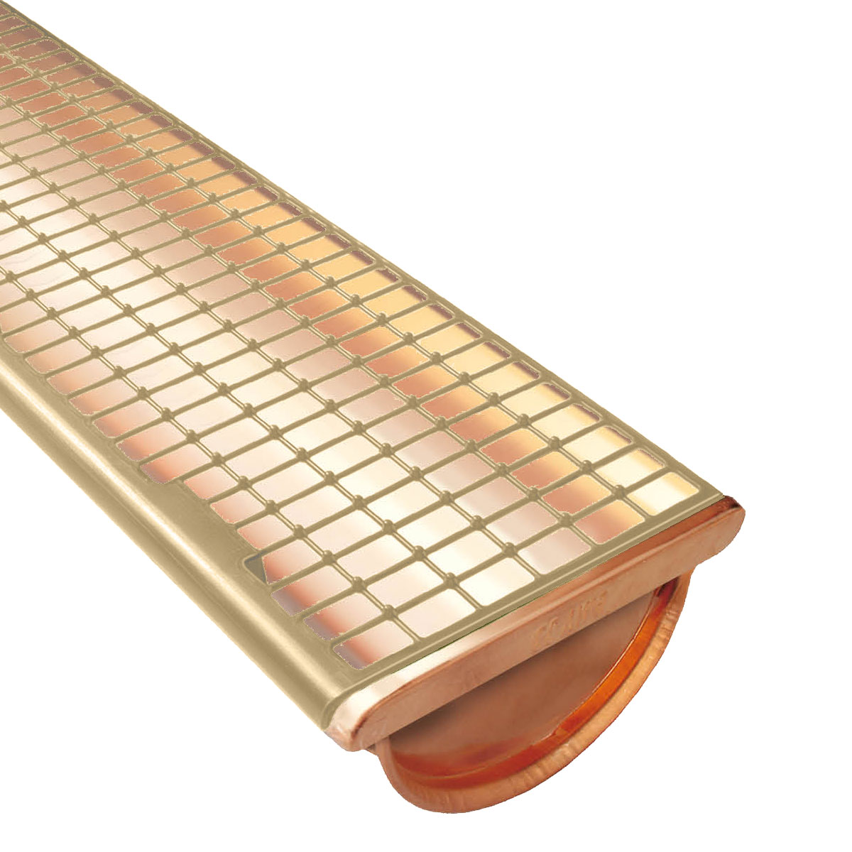 Allform DARIFIX 1 m Sand Dachrinnen Laubschutz Dachrinnengitter
